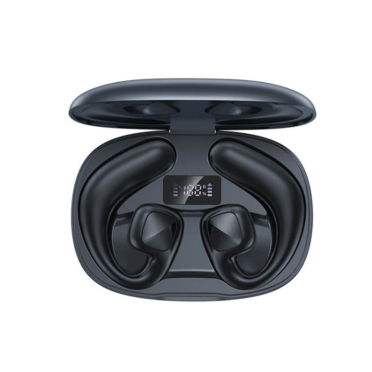 awei T67 Air Conduction TWS Bluetooth Eafbuds(Black)