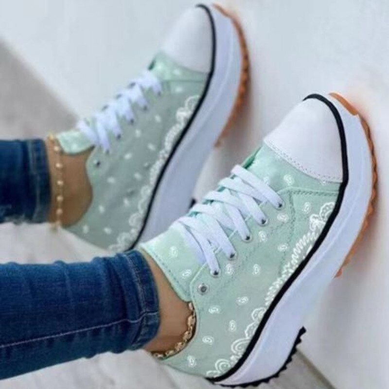 Canvas Women Sneakers Casual Sporty Shoes