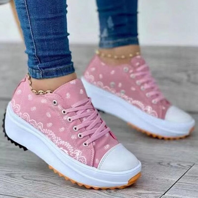 Canvas Women Sneakers Casual Sporty Shoes