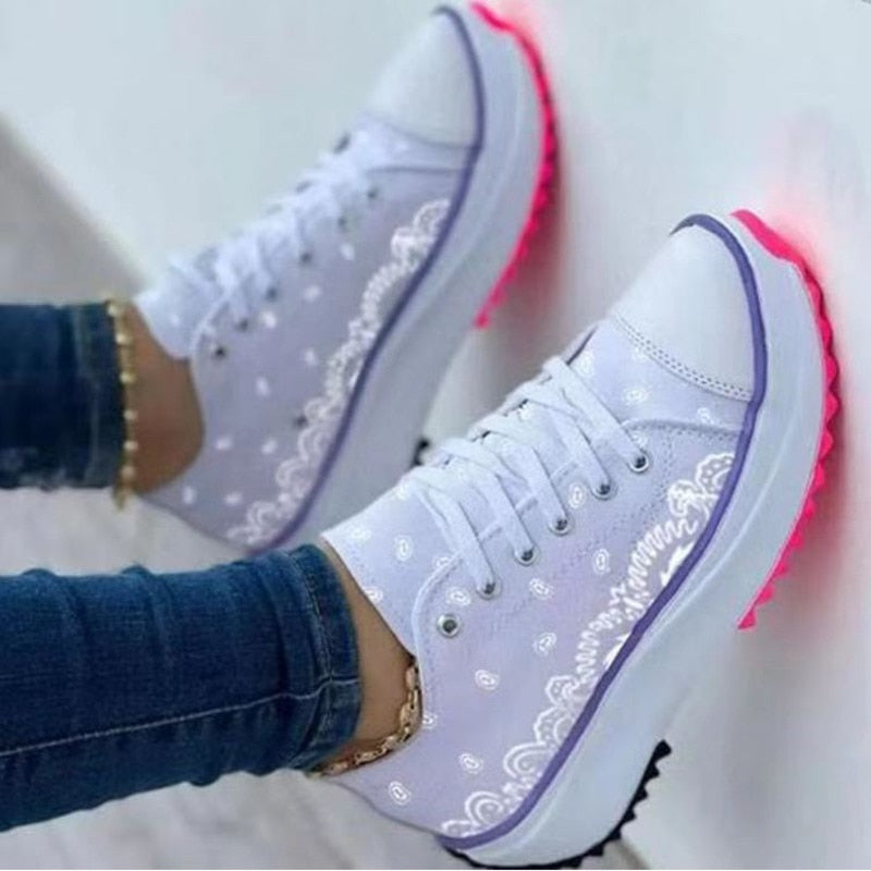 Canvas Women Sneakers Casual Sporty Shoes