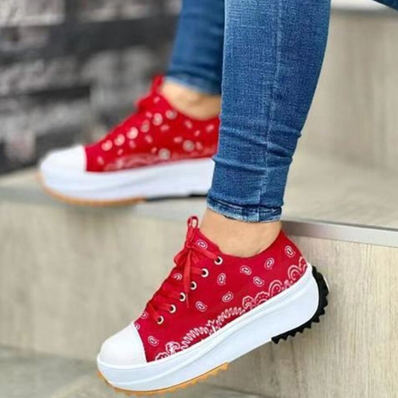 Canvas Women Sneakers Casual Sporty Shoes